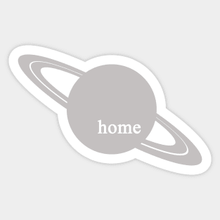 Saturn Home Sticker